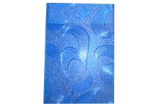 Blue Mayflower Pattern Glass
