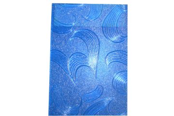 Blue Mayflower Pattern Glass