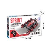 8-Wheel Flip RC Stunt Car - 13 Channel Off-Road Remote Control Toy Car