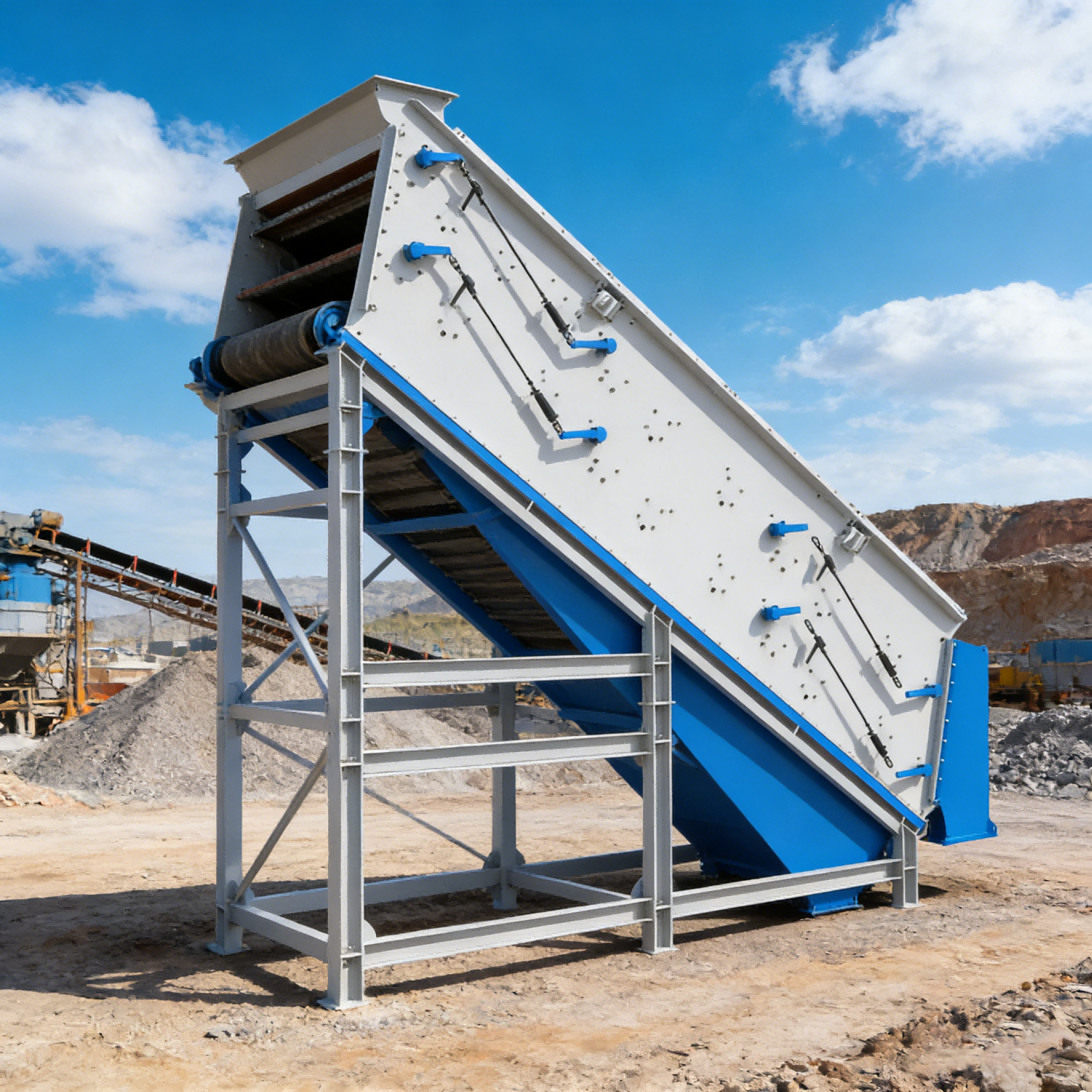 Màn hình tần số cao cát-sỏi Sand-Gravel High Frequency Screen