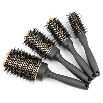 Wholesale Custom Logo Ceramic Hair Curling Straightening Round Brush