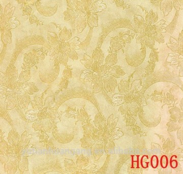 Golden printed embossing tablecloth