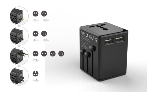 New EU AU UK US To Universal World Travel AC Power Plug Convertor Adapter Socket