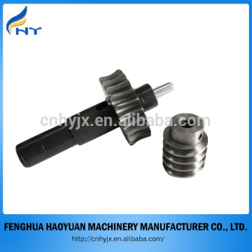 custom high quality low noise steel worm wheels worm gear