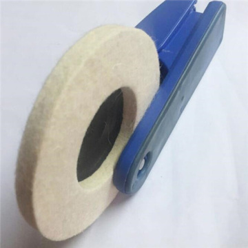 100% Mountedwool felt polishing wheel for Jewelry