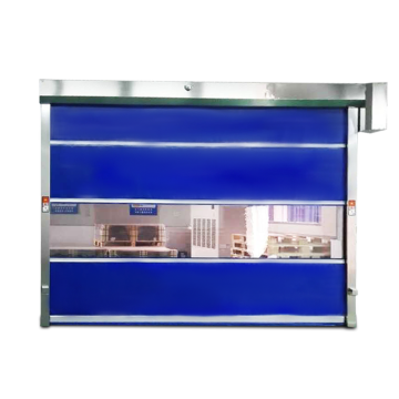 Workshop PVC Automatic Fast Roll up Door