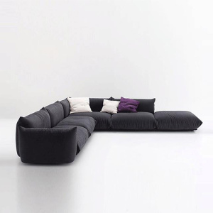 Marenco 5 miejsc siedzących Narożna tapicerowana tkanina Sofa