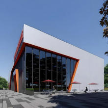 Prefab Structural Metal Framework Office Building