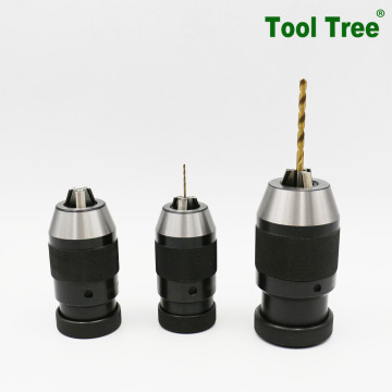 Jacobs tapper fitting keyless drill chuck