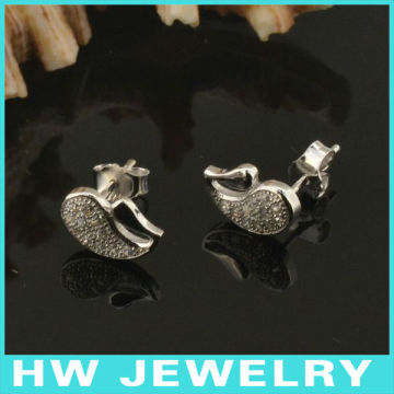 HaiFeng Jewelry micro pave earring