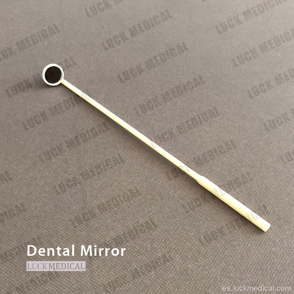 Mirror dental de un solo uso para la inspección de dientes