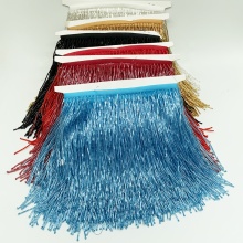 Handmade Fashion Accessories: Beaded Rhinestone Fringe Trim for Garments and Fabrics