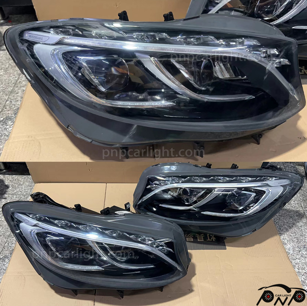 S 500 4matic Headlights