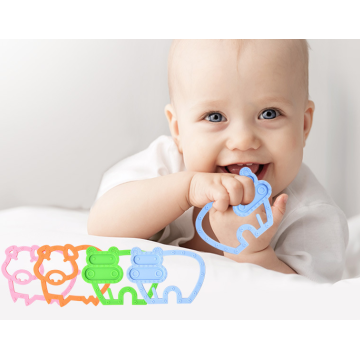 Teething Animal Shaped Silicone Chew Toy