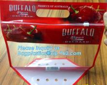 printed slider zipper grape packing bag, CPP plastic stand up pouch slider zip lock protection fruit bag for grape, slider zip l