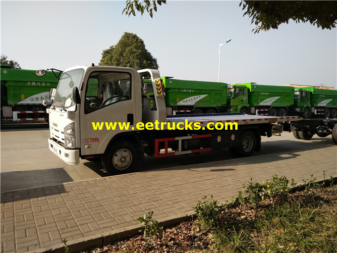 ISUZU Flatbed Wrecker Tow Trucks