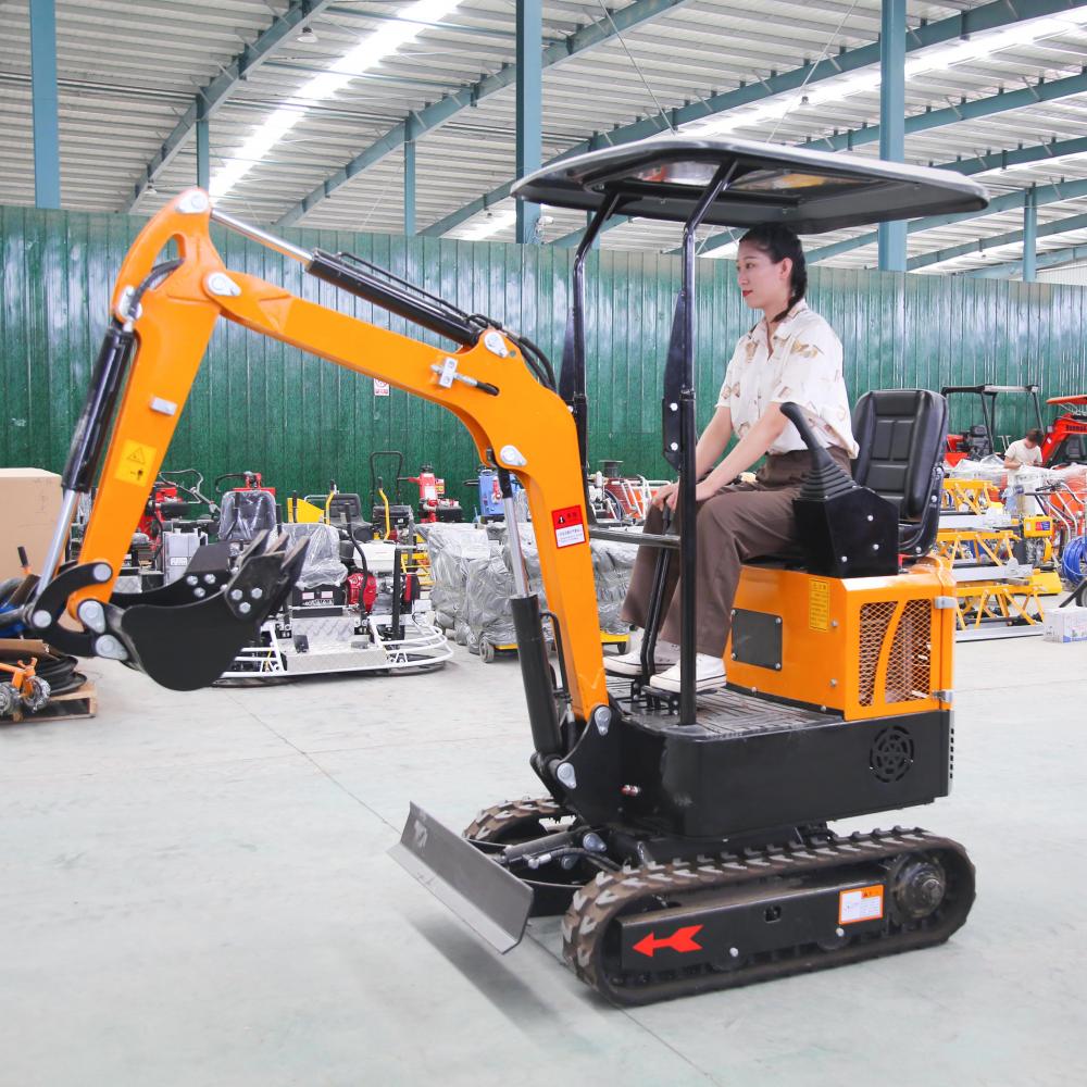 2023 latest model 1000kg weight rubber track excavator