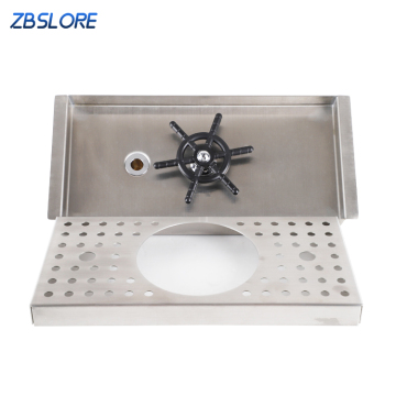 Glass Bar Spin Spray Rinser with Cover for Canteens and Restaurants