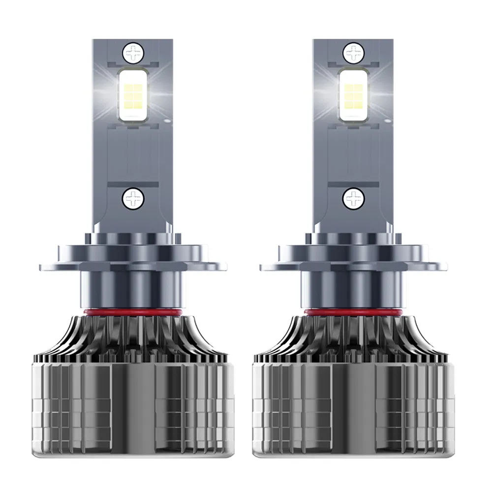 High Power 140W Car LED Headlight with Dual Copper Pipes
