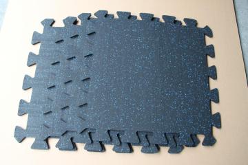 high density  interlocking rubber mat flooriing