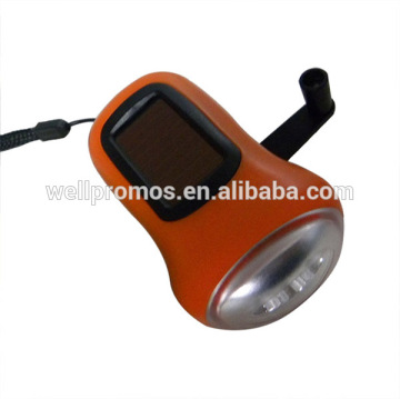 rechargeable led dynamo flashlight good quality