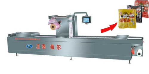 Mesin Vacuum Packaging Snack dengan Sistem Slitting Crosscut