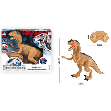 DINOSAUR ISLAND TOYS INFRARED R/C DINOSAUR , WITH SOUND AND LIGHT