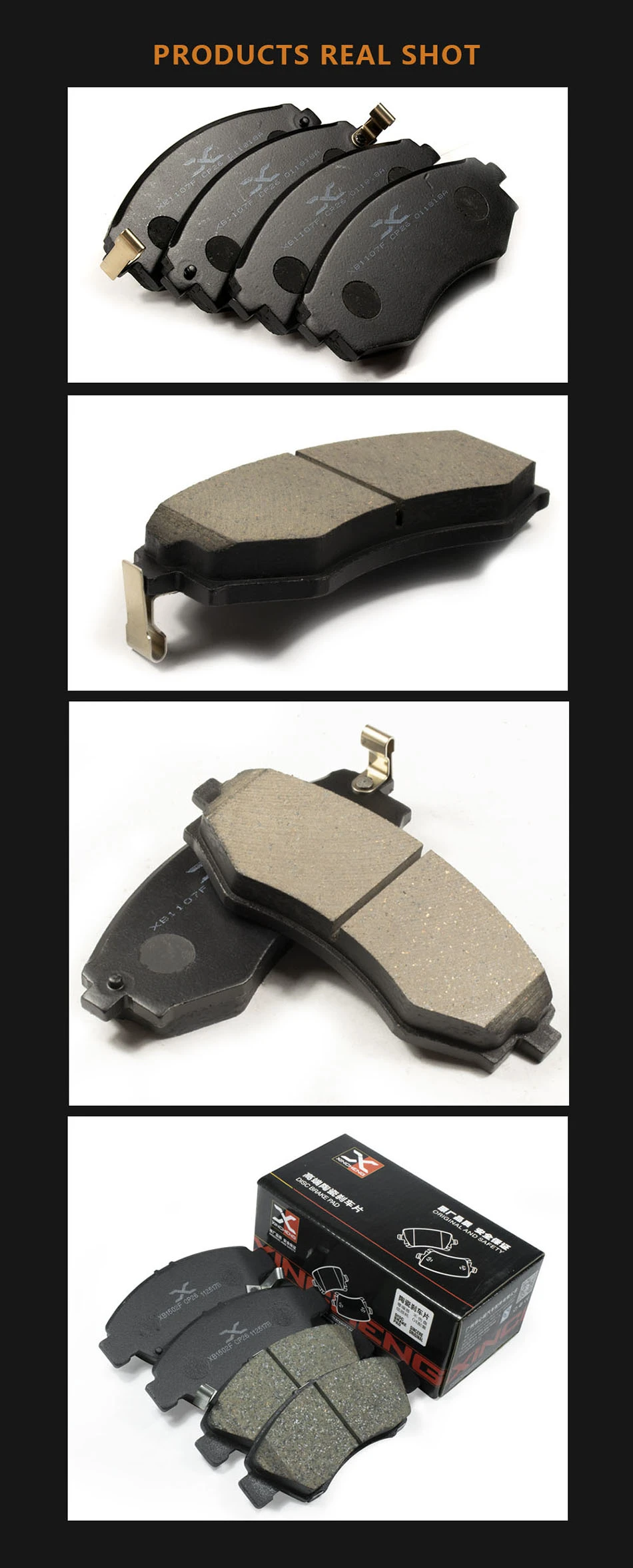 Car Front Brake Pads OE 4605b070 for Mitsubishi for Peugeot for Mazda