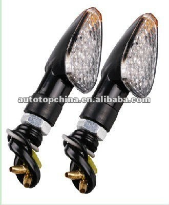 Motorcycle turn signal light