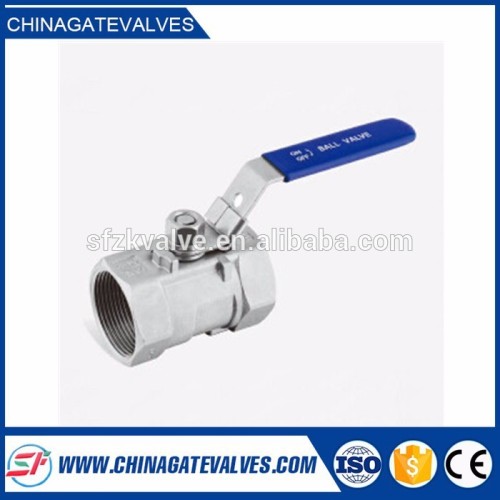 304 316 2PC Ball Valves 1000WOG Float Valves