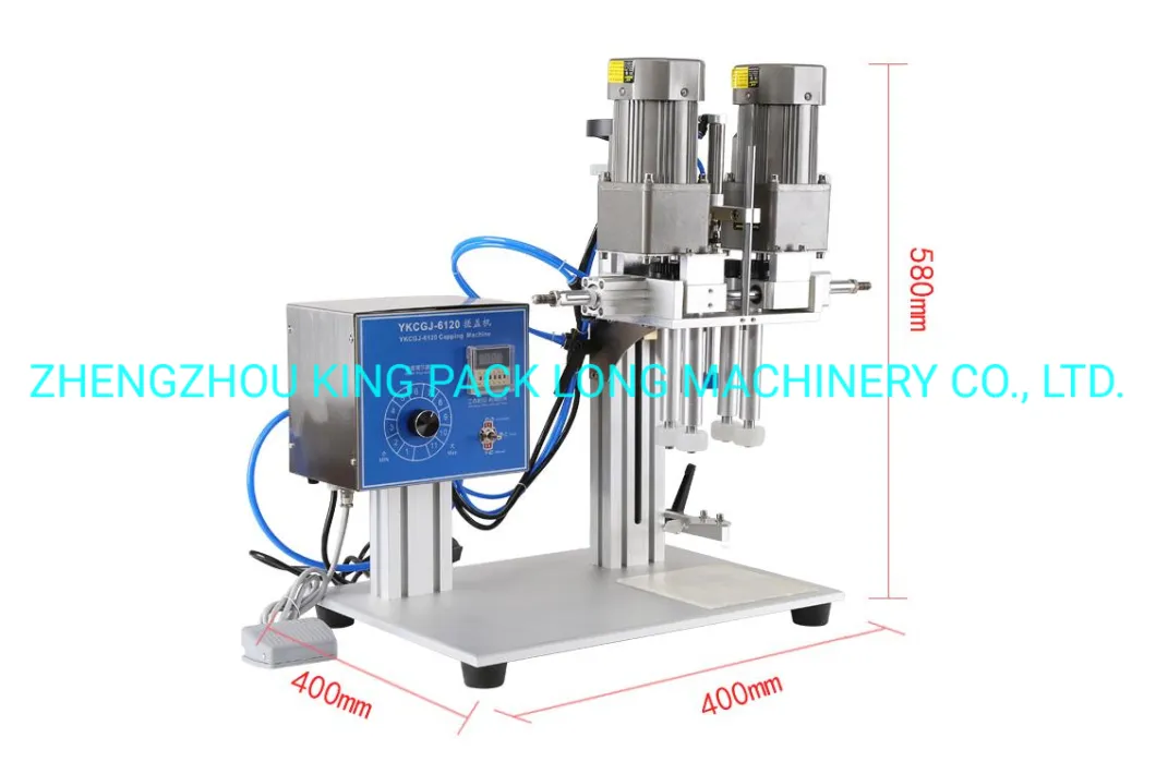 Semi Automatic Desk Type Capping Machine Plastic Bottle Shampoo Capper Machine