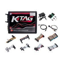 EU Version KTAG V7.020 V2.25 2.23 Red Board Auto ECU Programming Tools No Tokens Limitation