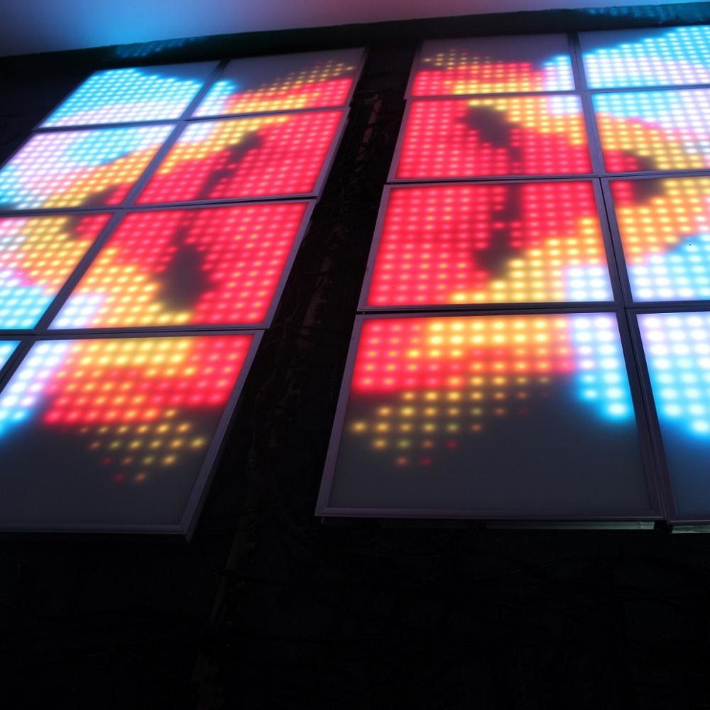 Barevné světlo DMX RGB LED panel