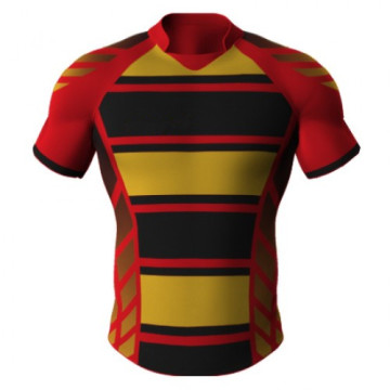 Camisetas de rugby de impresión por sublimación personalizadas OEM