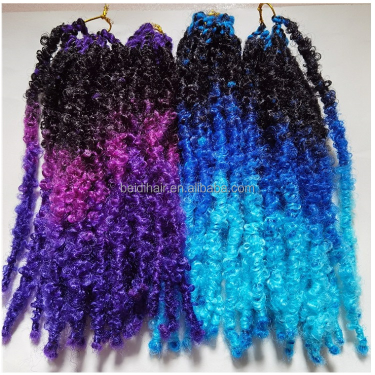 Braiding Hair African Crochet Braids Synthetic Fiber Perm Yaki