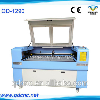 wood laser cutting pattern machine QD-1290/portable wood cutting machine/ automatic wood cutting machine