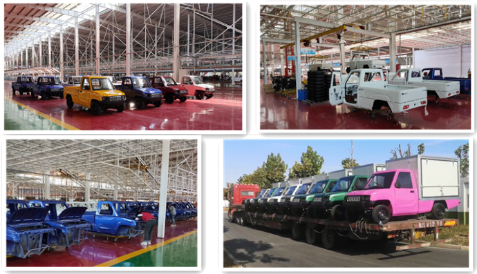 The latest models of four-wheeled electric cars/electric pickup trucks are sold at low prices