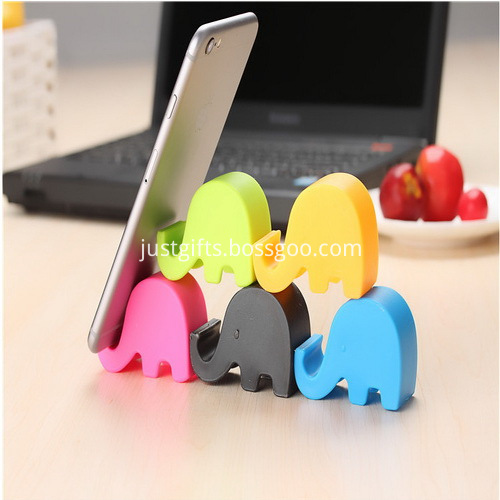 Promotional Cartoon Elephant Mobile Phone Stand _4