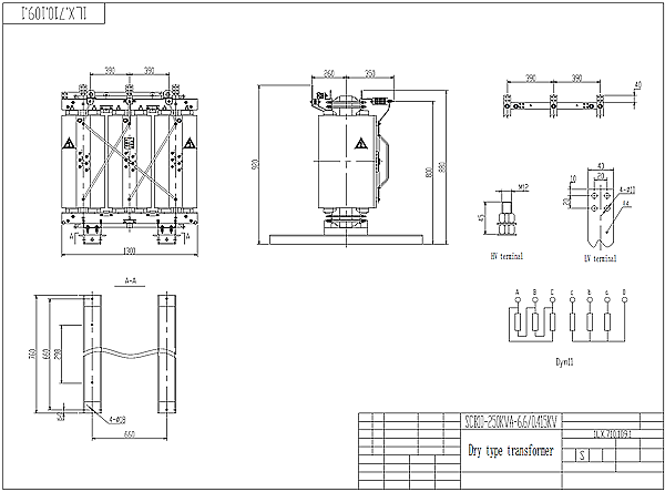 250kva Dry Type Transformer