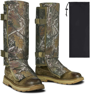 Snake Bite Proof Gaiters for Outdoor Adventure Safari Trekking and Jungle Hiking