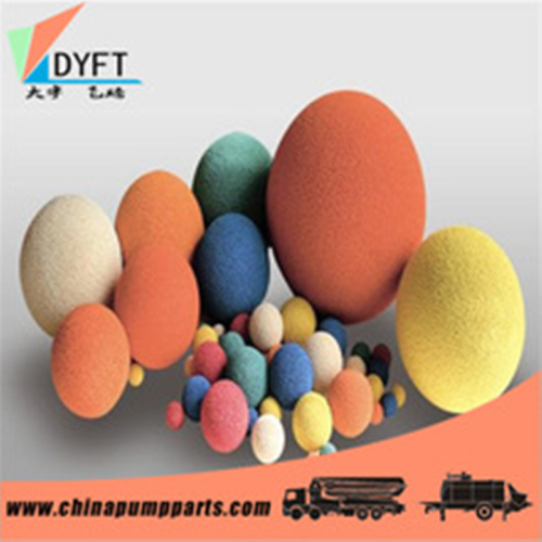 DN125 Concrete Pump Pipe Cleaning Sponge Ball