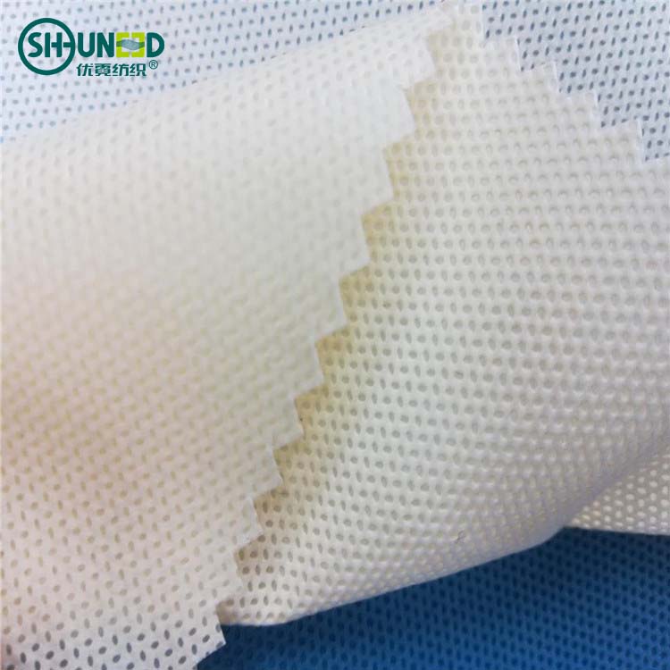 All Colors hygiene SMS Spunbond+Meltblown+Spunbond Nonwoven Fabric Roll Medical hospital Home Textile Bags Shoes