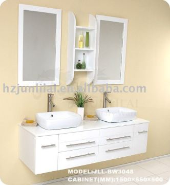 Solid Oak Wood Bathroom Vanity