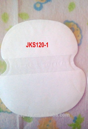 Disposable Underarm Liner Sweat Pads with adhesive tape