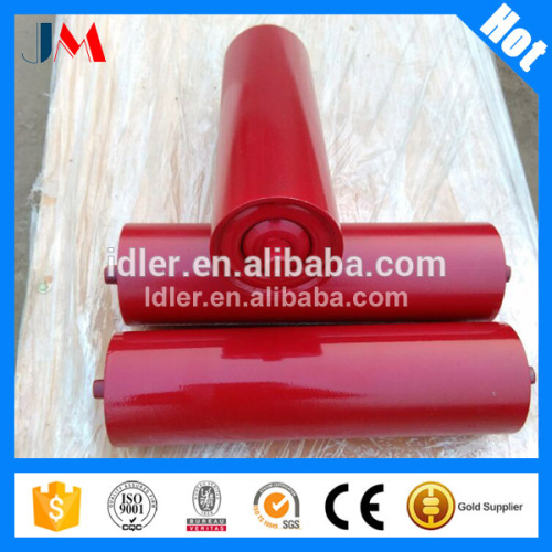 4 inch and 5 inch diameter steel troughing type belt conveyor roller carrier roller