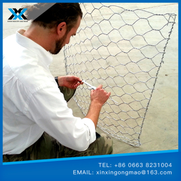 Galfan Gabion Baskets Wire Mesh