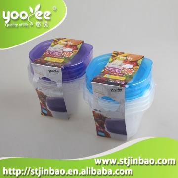 Bowl Shape Microwave Safe Food Container Stackable