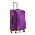 Bolsa de equipaje con carrito de viaje con asa suave para dama