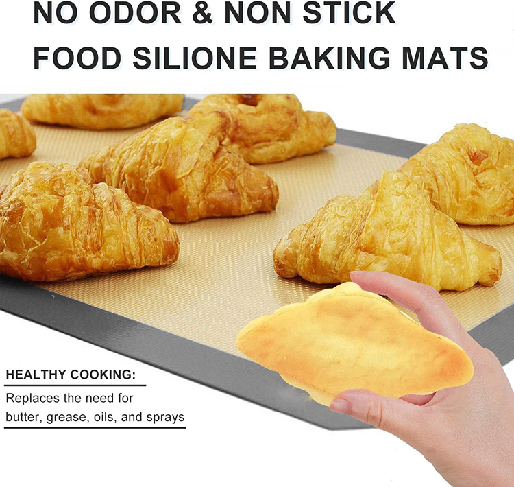 YM Factory Nonstick Food Grade Heat Resistant Large Silicone Baking Mat Set