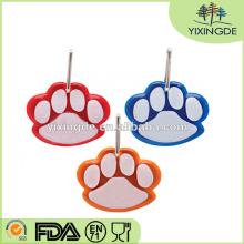 Paw Shaped Reflective Collar Tag